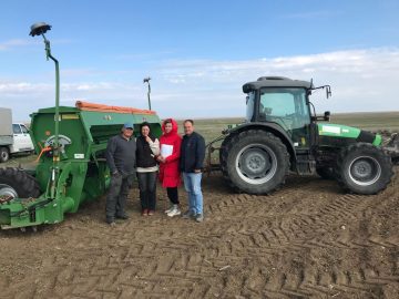 Демополигоны озимых культур впервые в Крыму